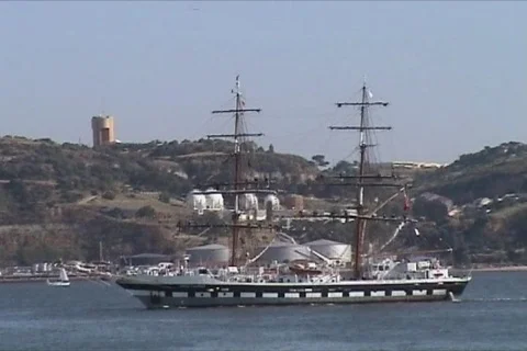 Sailboat Saling Stock Footage 108810