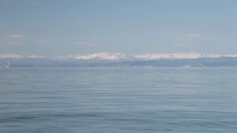 Sailboat at the sea Stock Footage 110886028