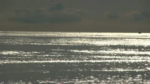 Sailboat silhouette Video stock 12252658