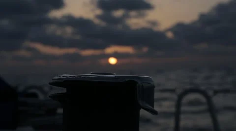 Sailboat winch at sunset Close up 動画素材 67646042