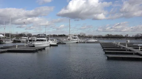 Sailboat, Zoom-in Stock Footage 44107669