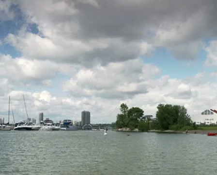 Sailboats and Clouds_PAL Stock Footage 10592480