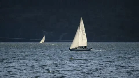 Sailboats Stock Footage