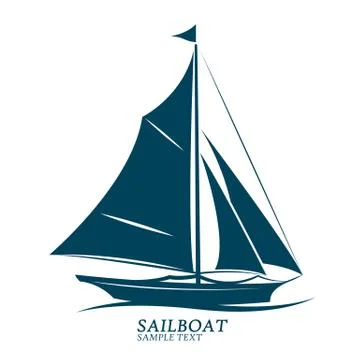 Sailboats vector Stock Illustration
