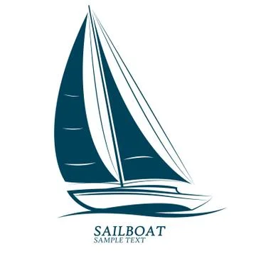 Sailboats vector Stock Illustration