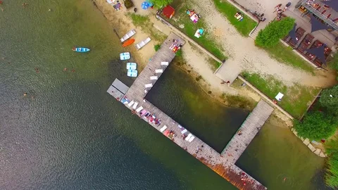 Sailing from above Stock Footage 78513898