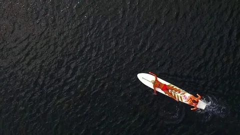 Sailing from above Stock Footage 78516255