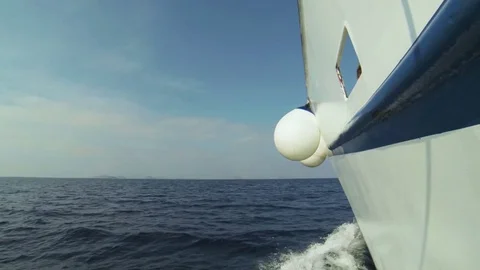 Sailing in Adriatic Stock Footage 71297325