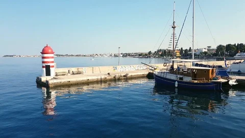 Sailing on Adriatic Sea Stock Footage 99319152