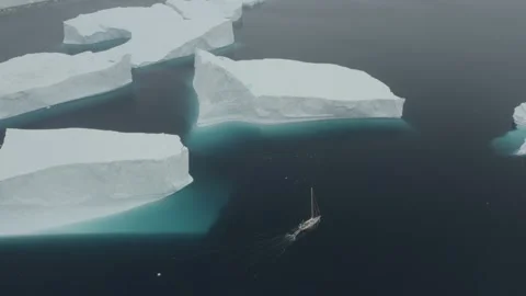 Sailing Antarctica Stock Footage 143562098