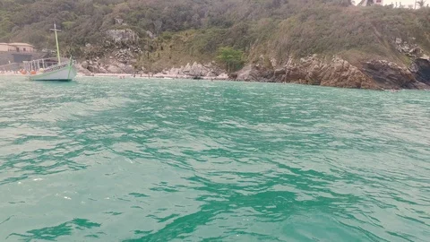 Sailing at Arraial Do Cabo, Rio De Janeiro, Brazil Stock Footage 93161911