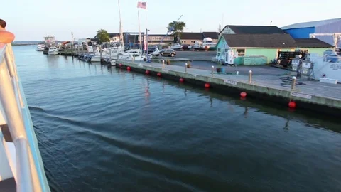 Sailing Away To Fire Island Stock-Footage 73801114