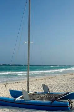 Sailing  beach Stock Photos