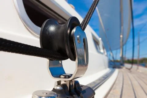 Sailing on a beautiful day Stock Photos