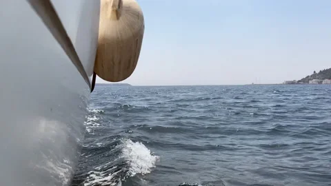 Sailing Between Islands Istanbul Stock Footage 135252118