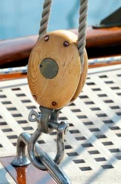 Sailing block Stock Photos