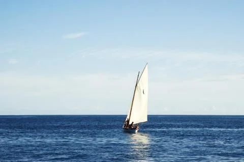 Sailing boat 2 Stock Photos