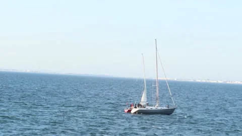 Sailing Boat 4k Stockbeeldmateriaal 171351465