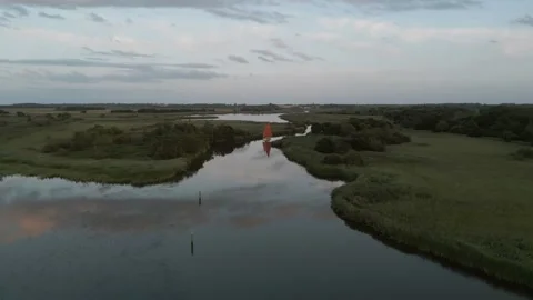 Sailing Boat Approaching Stock Footage 272766622