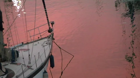 Sailing boat Stock Footage 529499