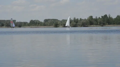 Sailing boat Video stock 24720365