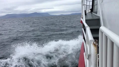 Sailing boat form left side 스톡 동영상 130871327