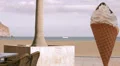 Sailing boat parked on Fuerteventura sea (El camellito) (Canary Islands) HD Footage