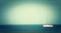 Sailing boat parked in Fuerteventura sea (Canary Islands) HD Footage
