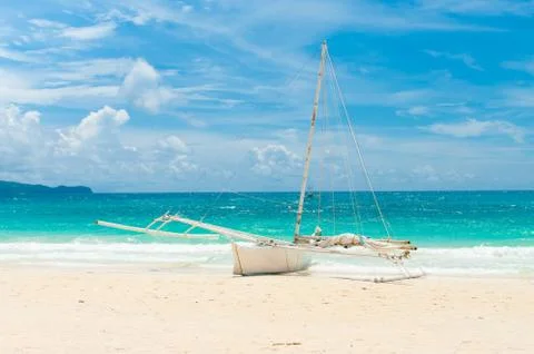 Sailing boat Stockfoto's