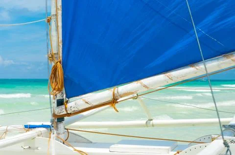 Sailing boat Stock Photos