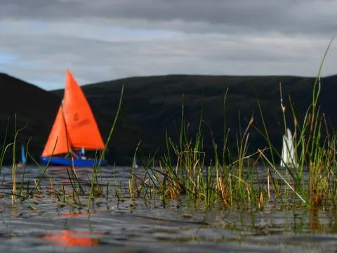 Sailing boat Fotos Stock