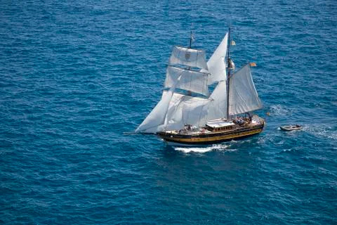 Sailing boat Stock Photos