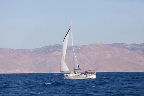 Sailing boat Stock Photos