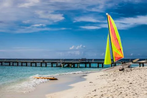 Sailing boat Stock Photos