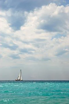 Sailing boat Stock Photos