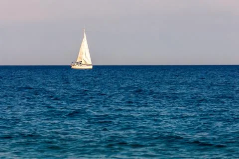 The sailing boat Stock-Fotos