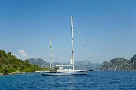 Sailing boat Stock Photos