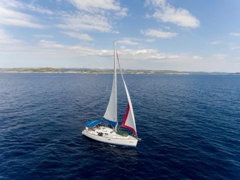 Sailing Boat Foto stock