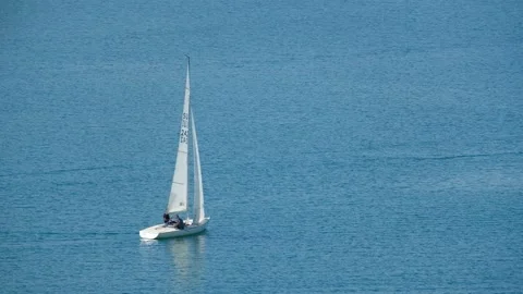 Sailing Boat recreation Stock Footage 199287466