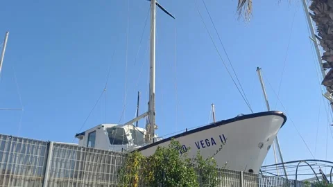 Sailing boat, September 8 2026, Marina di Carrara, Italy Stock Footage 344986782