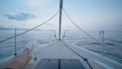 Sailing boat theme shots Stock-Footage 77875482