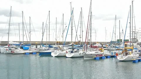 Sailing boats 스톡 동영상 10710612