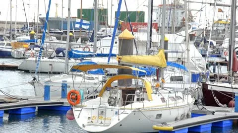 Sailing boats Video stock 10710647