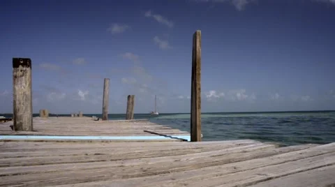 Sailing the Caribbean Stock Footage 48692198