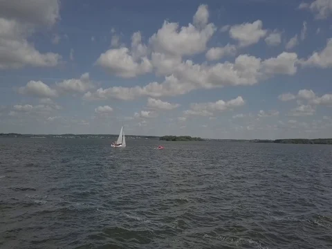 Sailing competition / Yachts Stock Footage 77338002