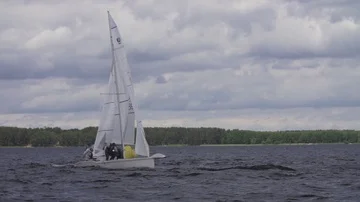 Sailing Competition / Yachts Stock Footage 85760710