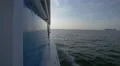 Sailing with a cruise boat in Panama Bay 4k or 4k+ Resolution