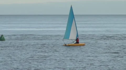 Sailing Dinghies 库存影片 11054493