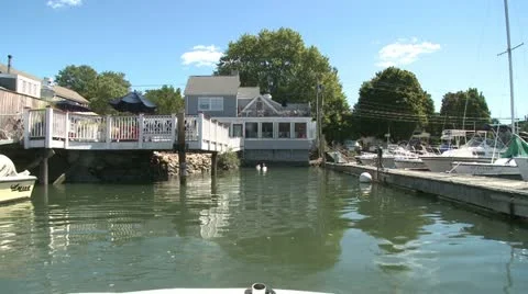 Sailing down the water (10 of 15) Stock Footage 19824139