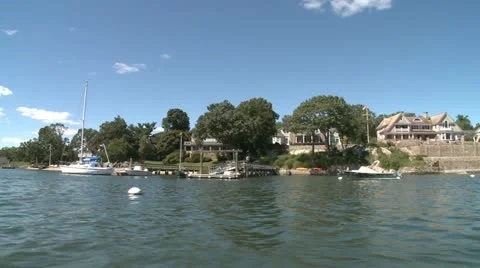 Sailing down the water (2 of 15) Video stock 19831367